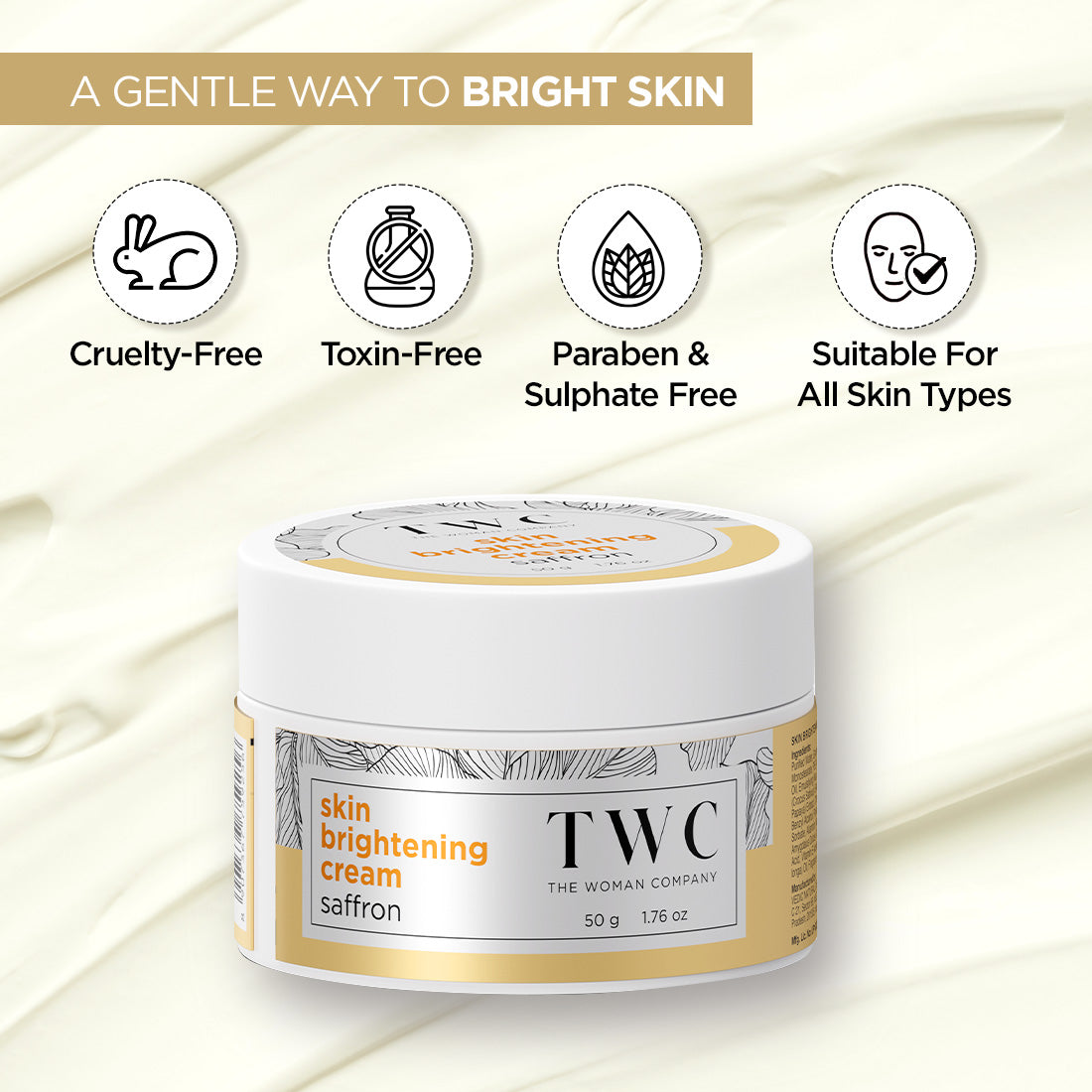 Skin Brightening Cream The Woman Company